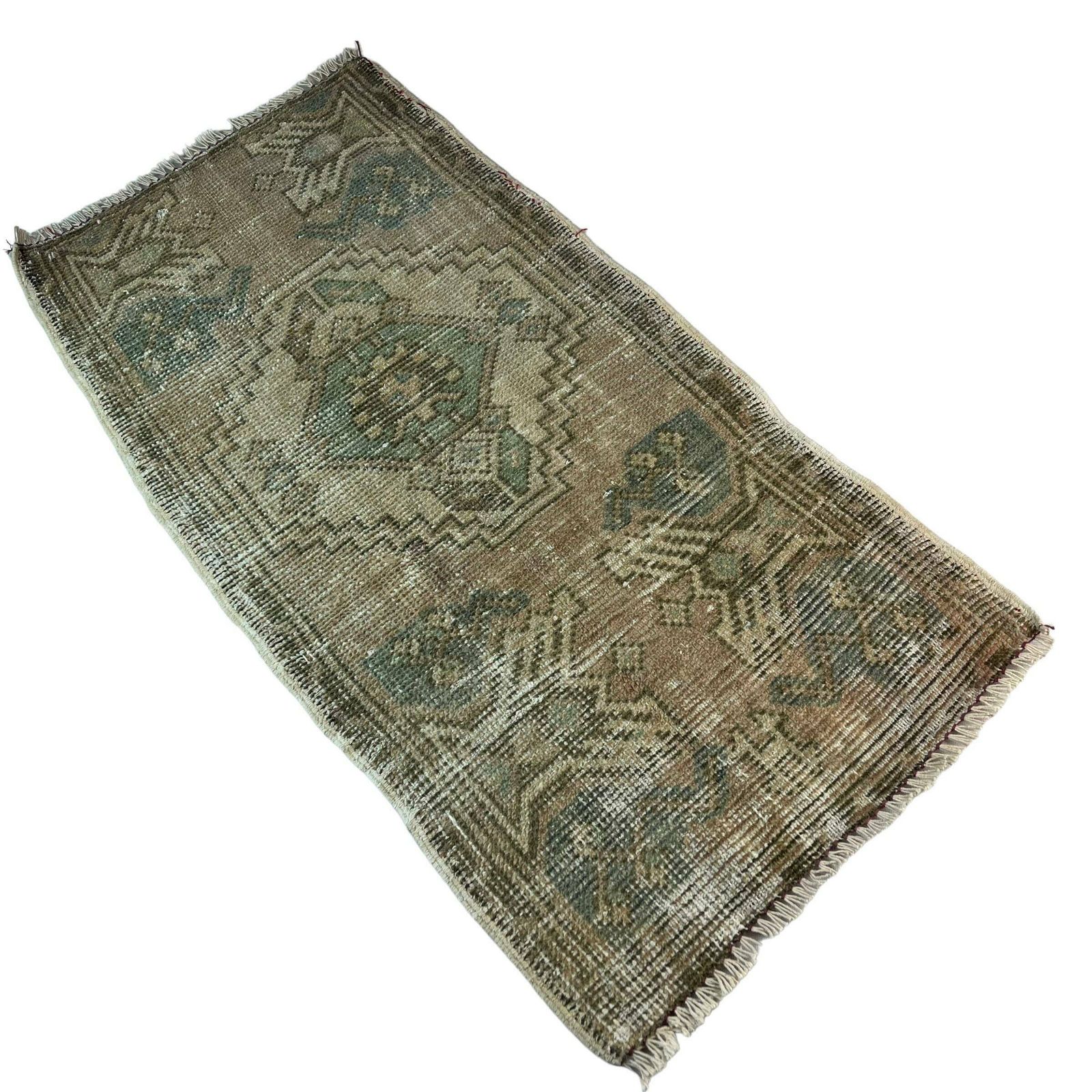 Traditional Turkish Anatolian Rug , Vintage Anatolian Turkish Rug 97 X 50 Cm photo 214.0