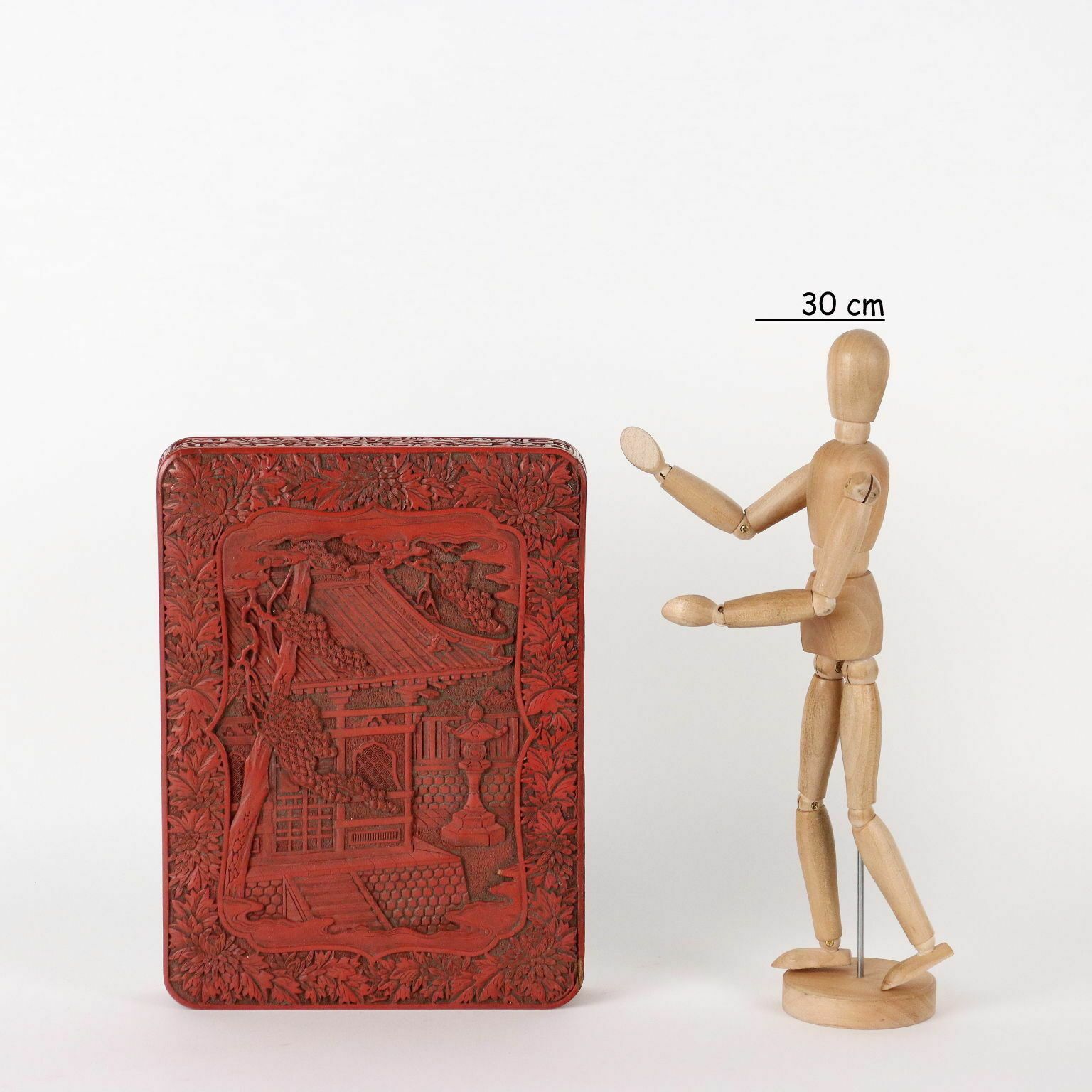 Suzuribako Writing Box Wood Japan XX Century photo furniture