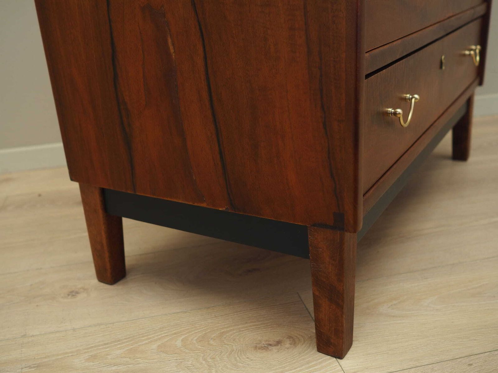 photo vinterior Walnoot Secretaire, Deens Design, Jaren 1960, Productie: Denemarken