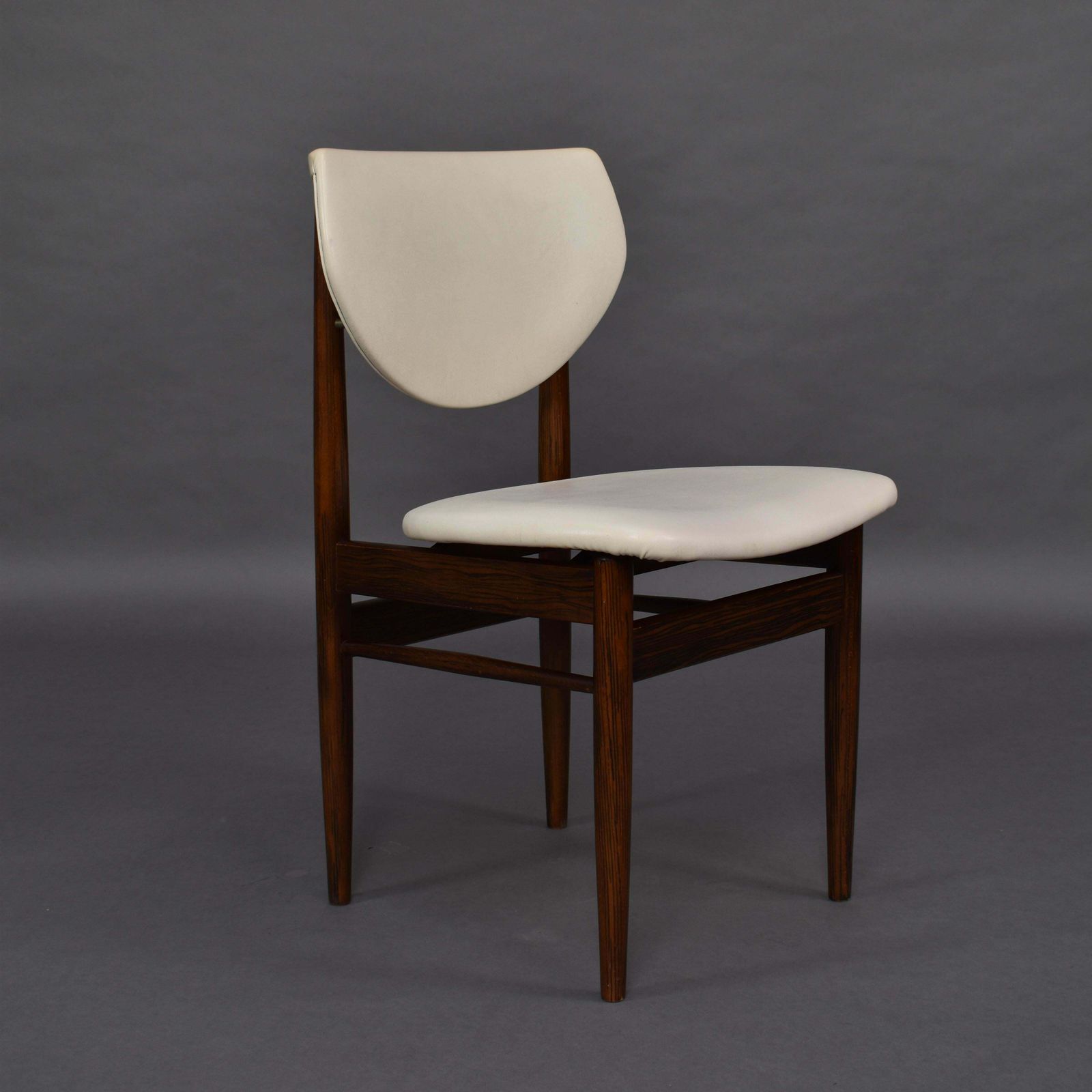 Set Of Four Wenge Dining Room Chairs, Circa 1960 photo Furniture