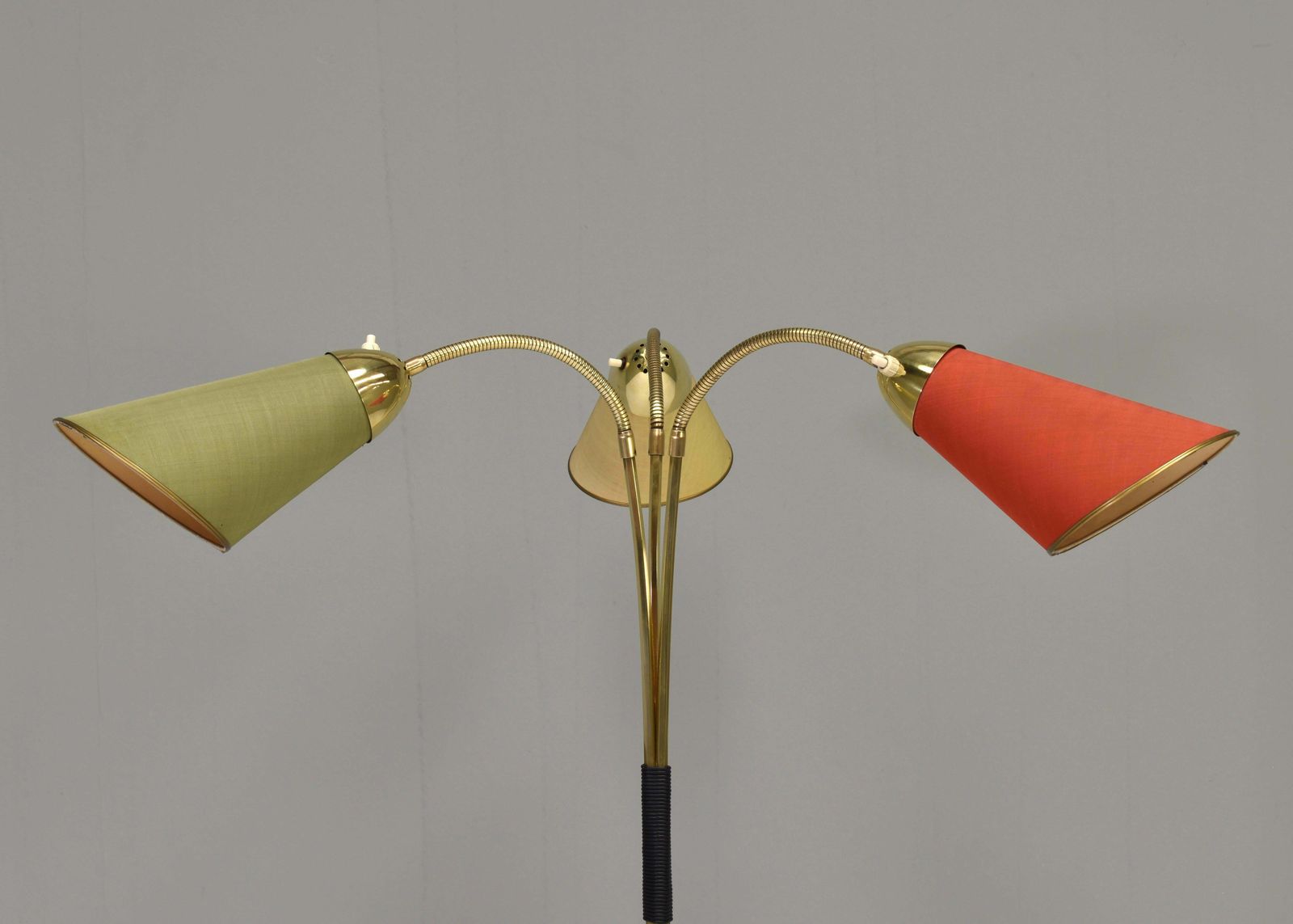 photo furniture Sophisticated And Elegant Brass Triennale Floor Lamp Italy, Circa 1950