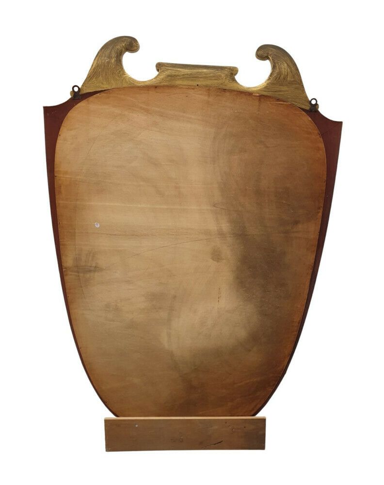 A Very Fine Late 19th Century Giltwood Overmantle Or Hall Mirror photo Home Decor