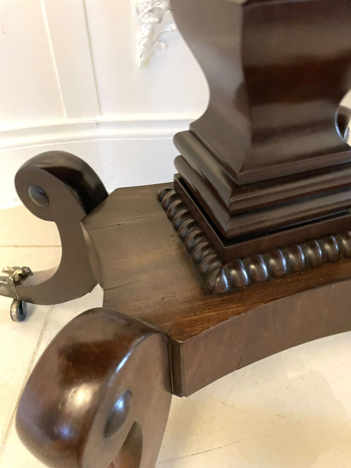 Superb Quality Antique 19th Century Mahogany Card Table photo vintage