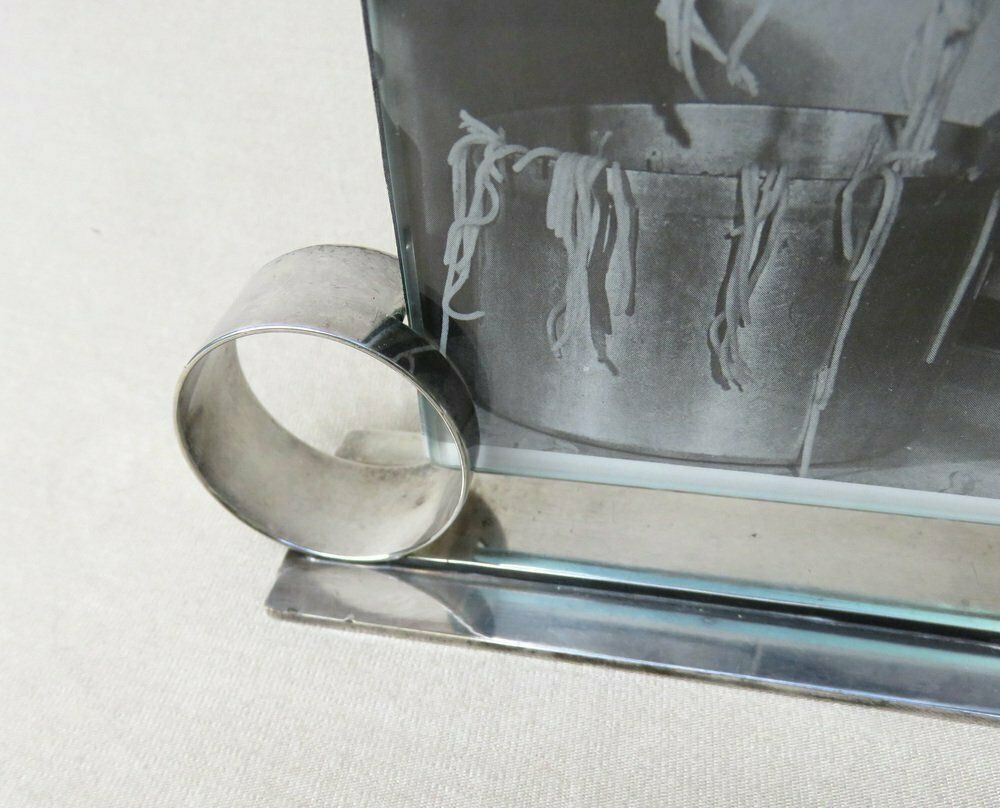 Art Deco Silver Plated Picture Frame From Wmf photo vinterior