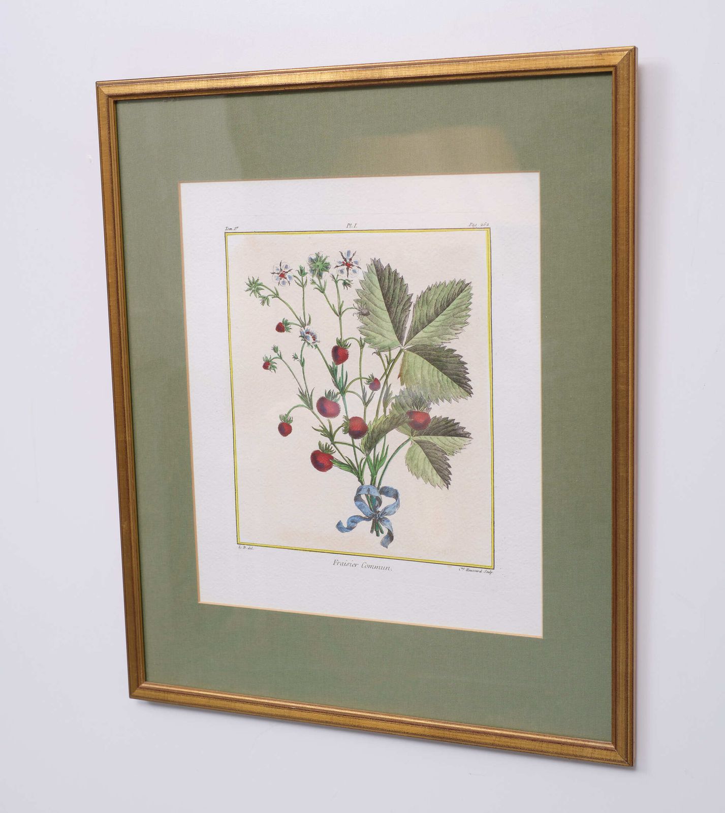 photo buy Set Elisabeth Haussard '1700 1804' 18 Century Hand Colored Engraving