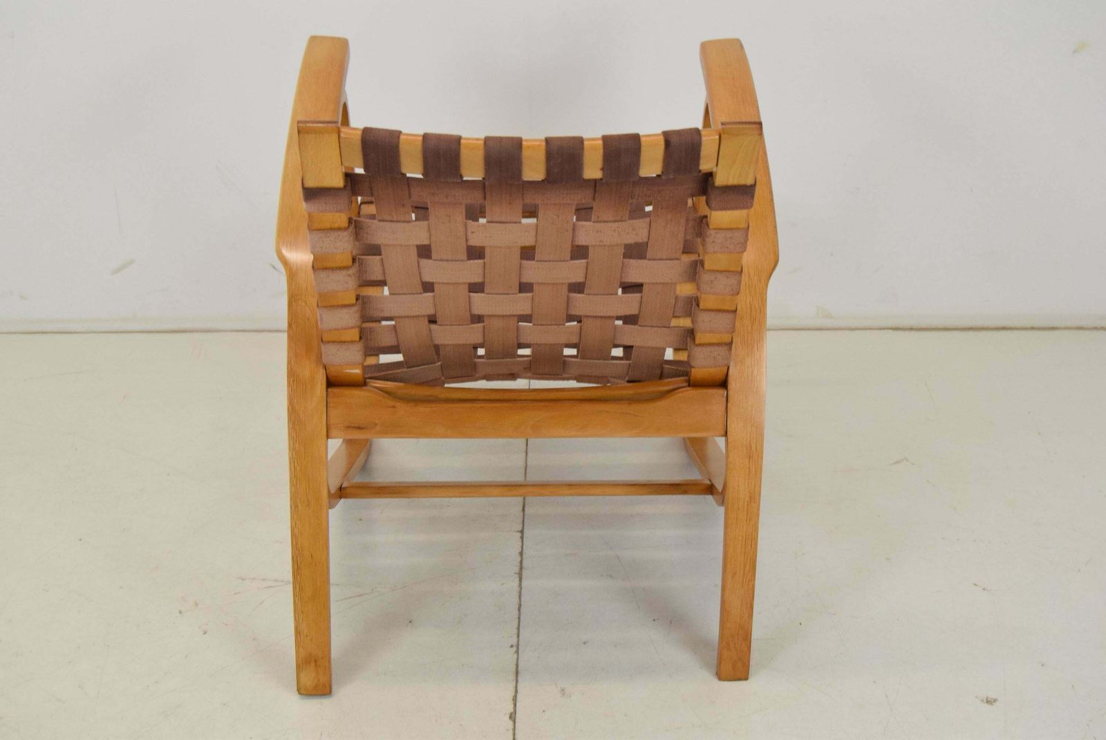 1539.0 Bent Beechwood Armchair,Design Jan Vaněk,1930's. photo