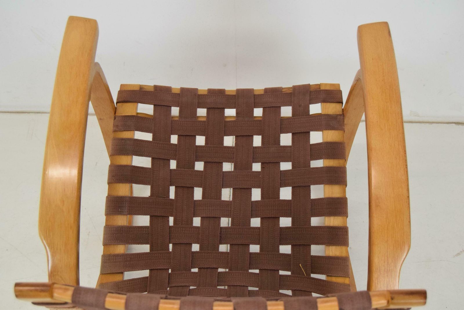 photo vinterior Bent Beechwood Armchair,Design Jan Vaněk,1930's.