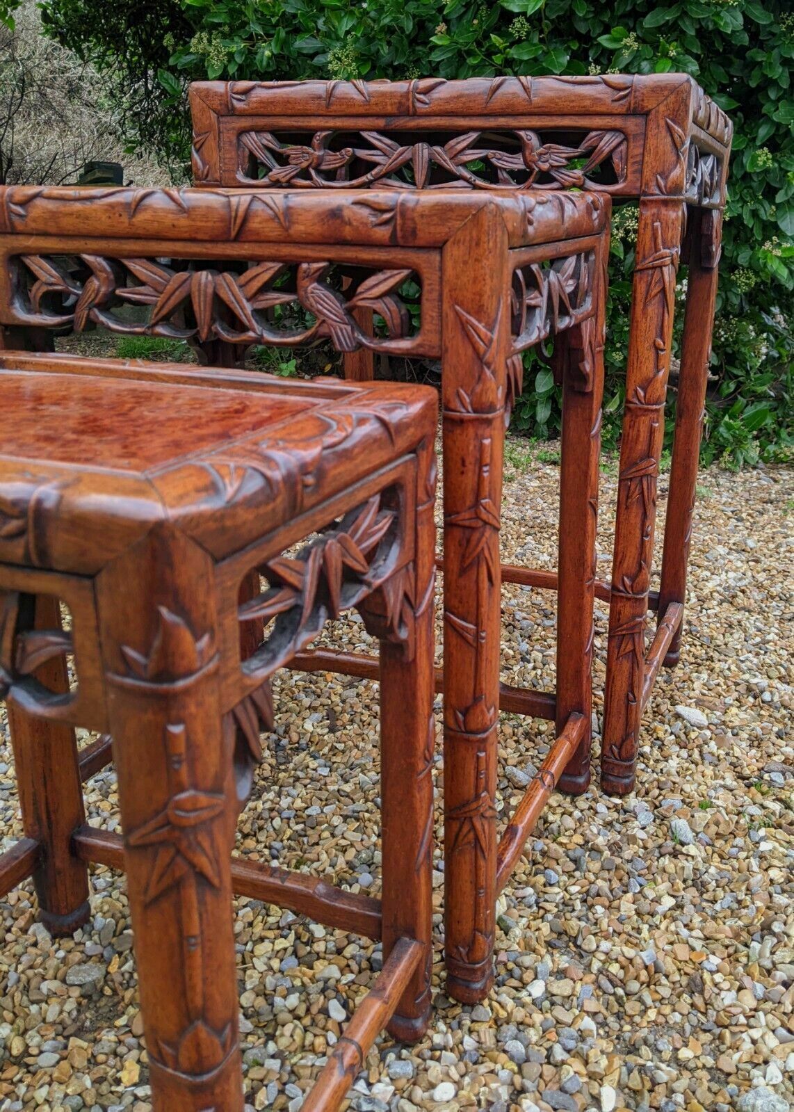 photo for sale Chinese Huanghuali Nest Of Tables