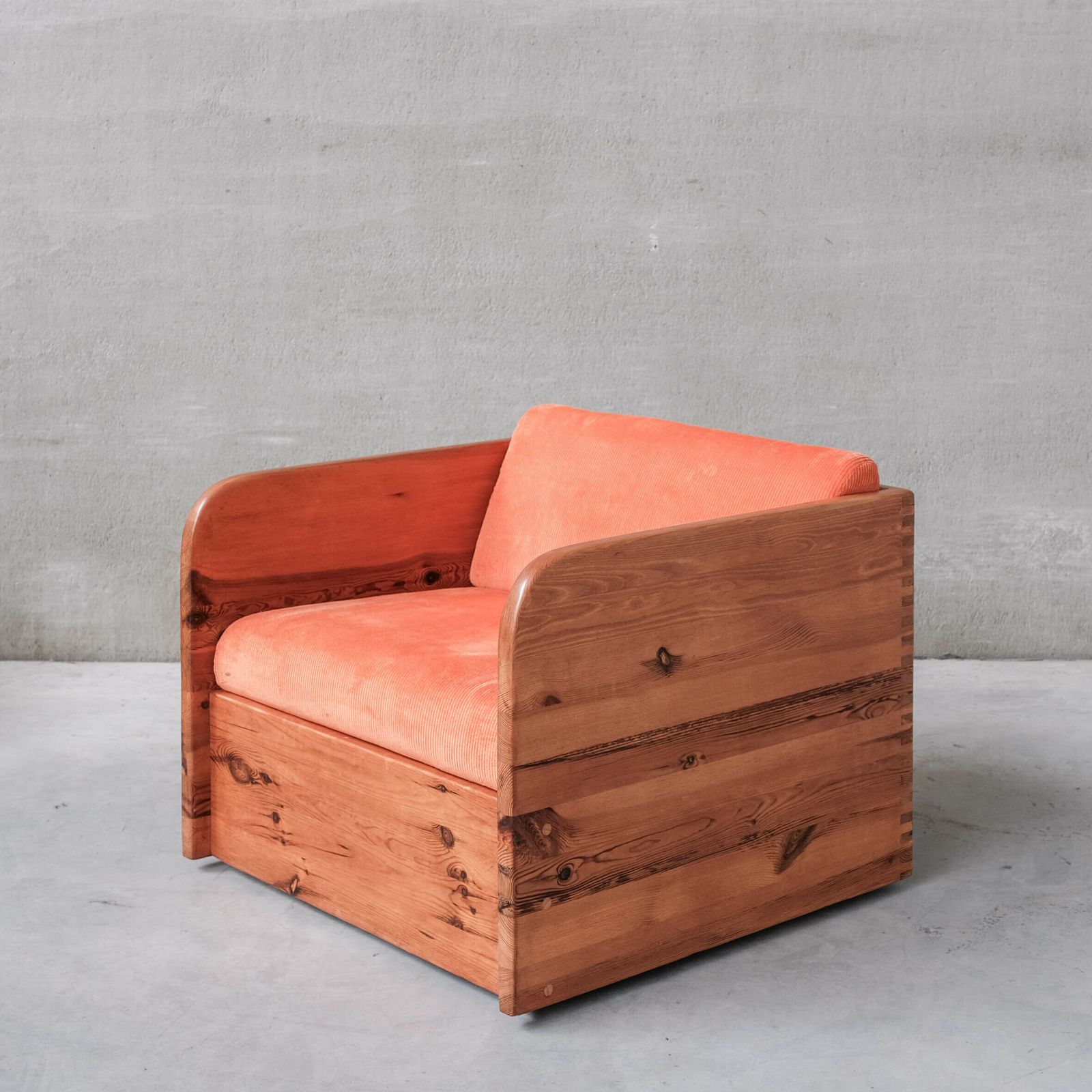 Pair Of Mid Century Pine Armchairs Attr. To Ate Van Apeldoorn photo furniture