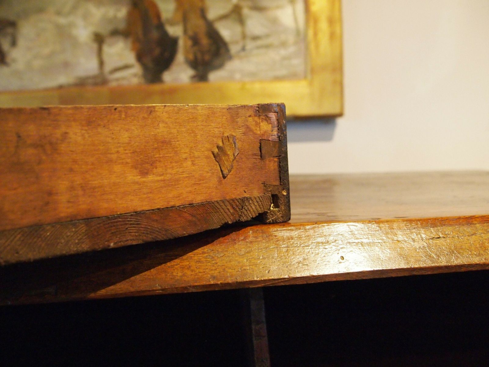 photo vintage Desk French Stunning Walnut Desk 18th Century C1740