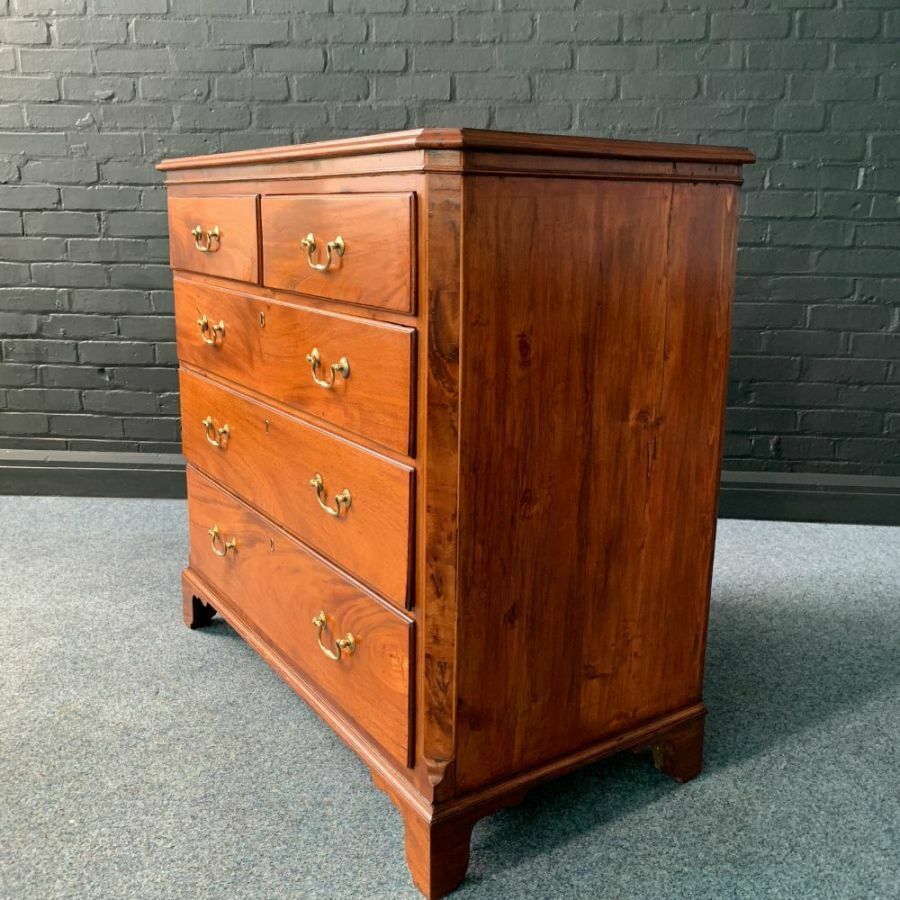 Pretty George III Mahogany Chest Of Drawers photo Furniture