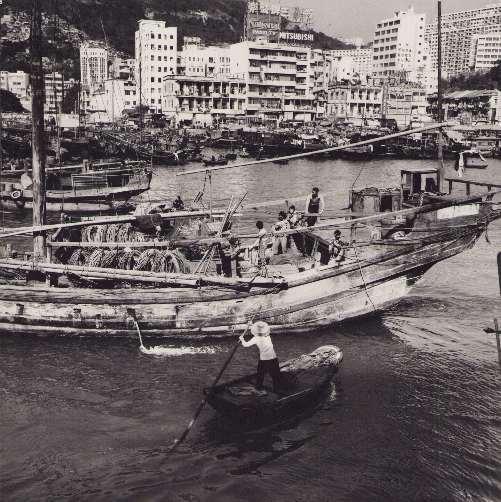 Hanna Seidel Hong Kong, Haven, Black And White Photography, 1960