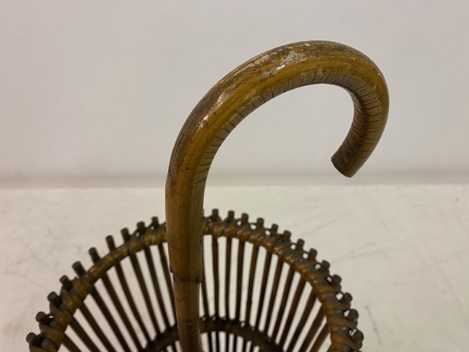 1960s Italian Bamboo Umbrella Stand photo buy