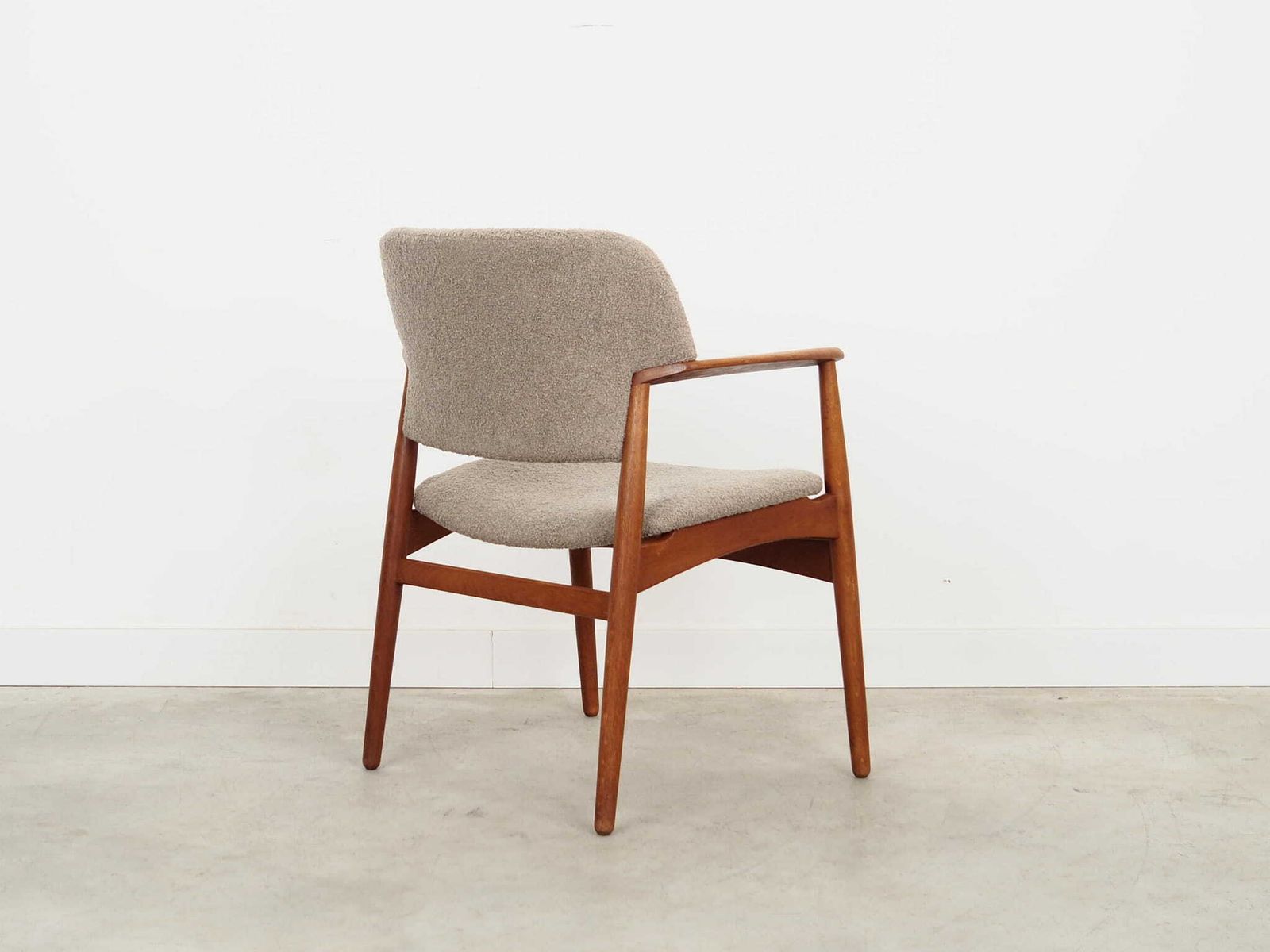 Eiken Fauteuil, Deens Design, Ca. Jaren 1960, Ontwerp: Ejner Larsen & Aksel Bender Madsen, Productie: Fritz Hansen photo buy
