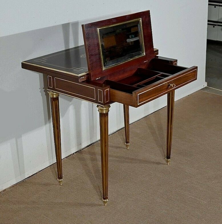 Small System Table, Louis XVI Style, 2nd Part Of The 19th Century photo Furniture