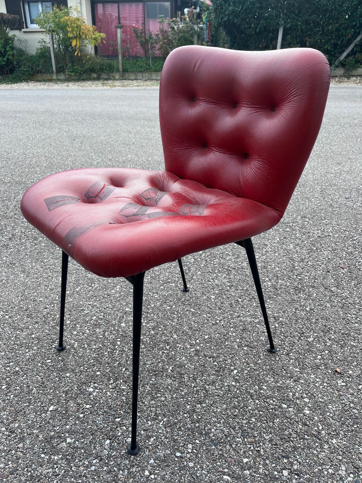 1950 Chair By Louis Sognot, 1950s photo vinterior