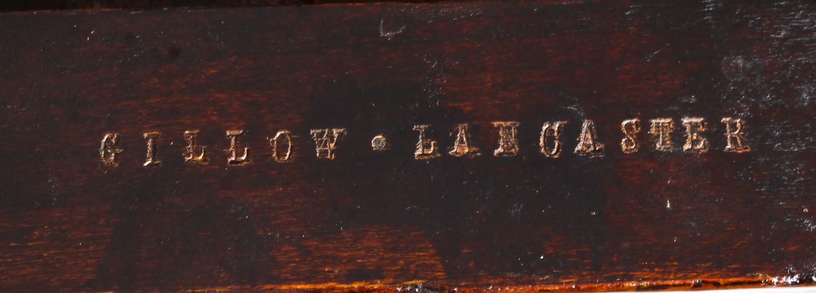 Antique Pair Regency Mahogany Hall Chairs By Gilllows C1820 19th Century photo vintage
