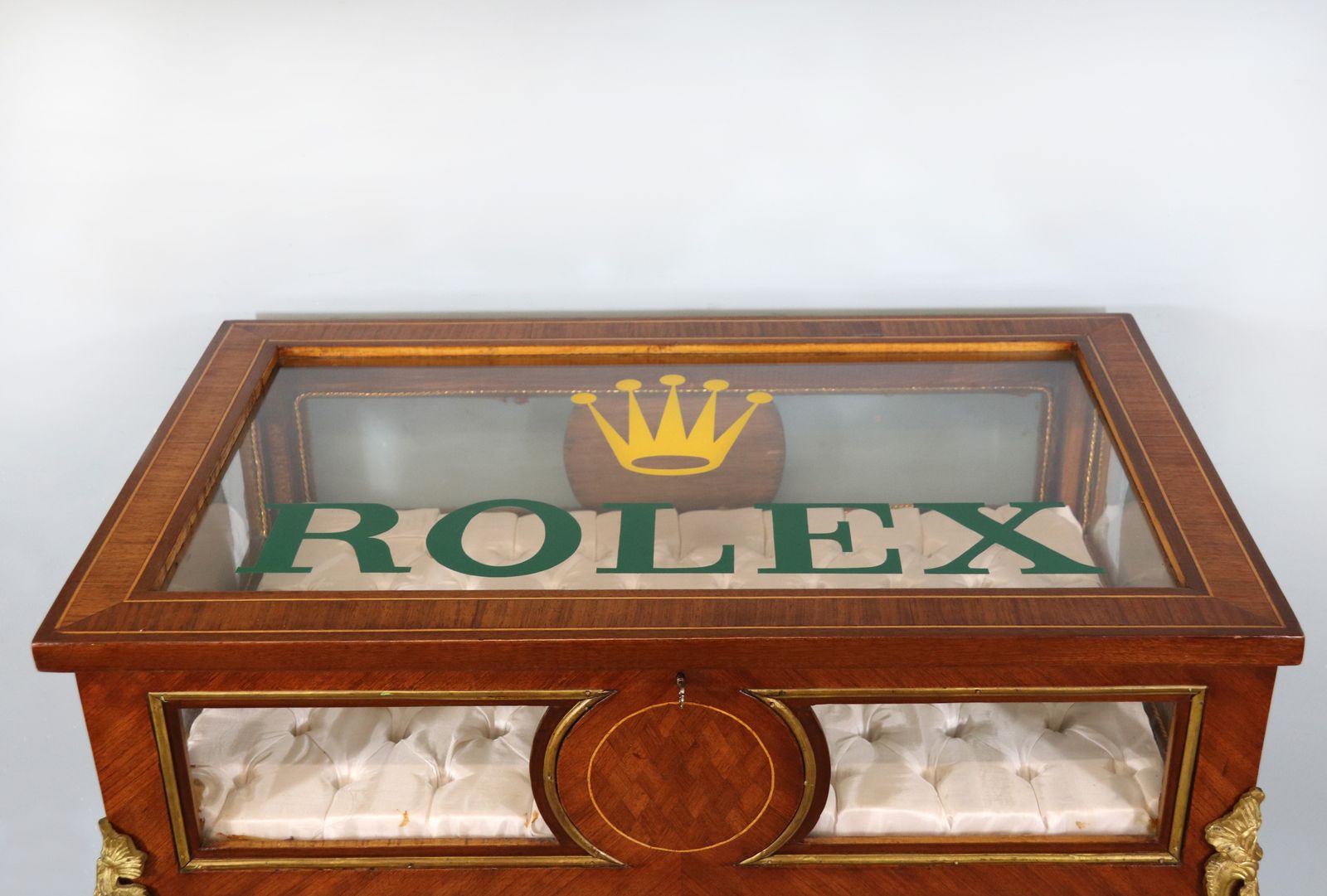 A Lovely Continental Mahogany And Kingwood Veneered Bijouterie Display Table. photo buy