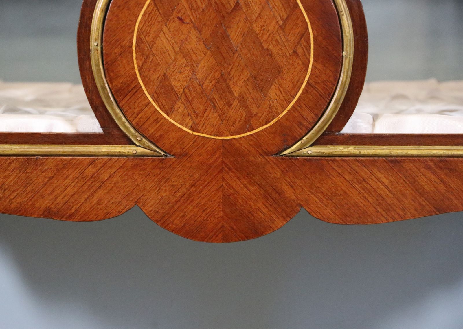 1495.0 A Lovely Continental Mahogany And Kingwood Veneered Bijouterie Display Table. photo