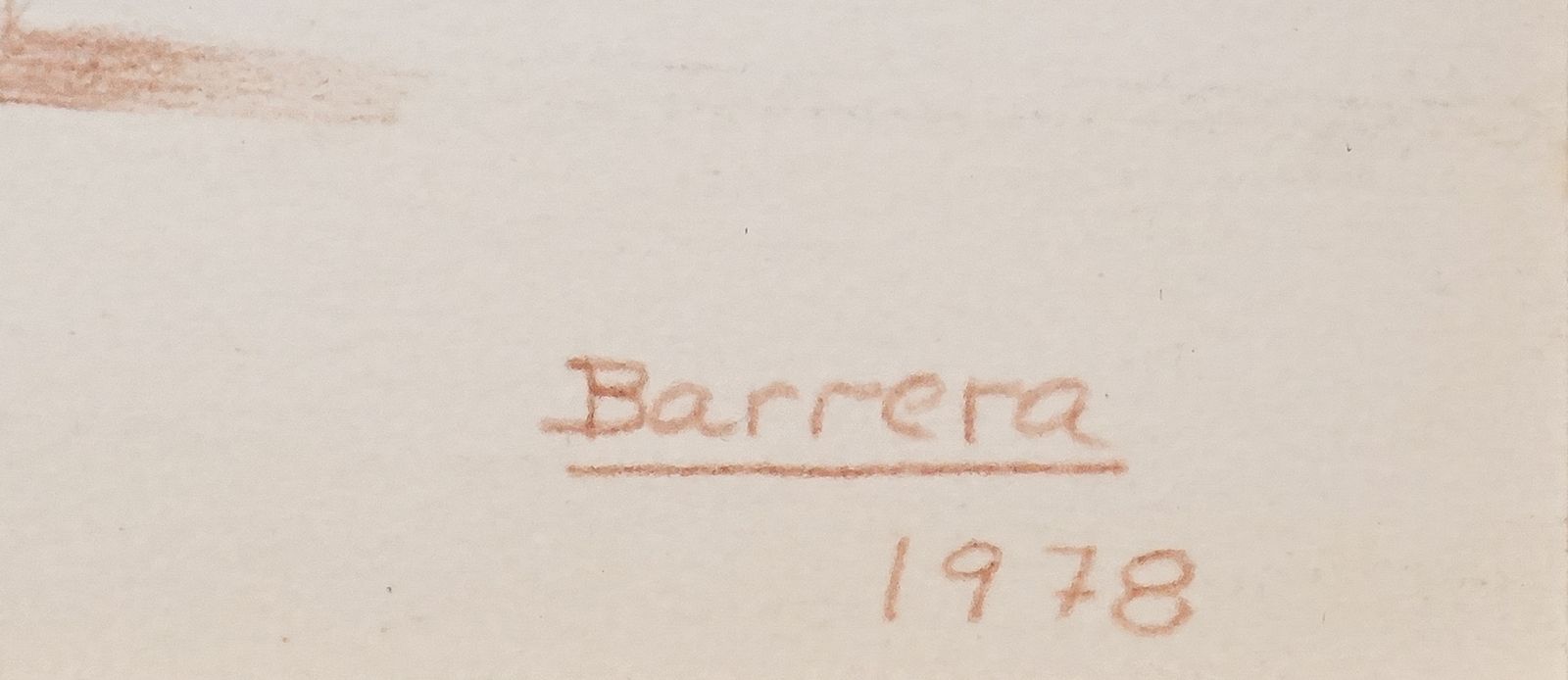 Barrera – Twee Ingelijste Figuratieve Tekeningen Van Vrouwelijk Naakt photo vinterior