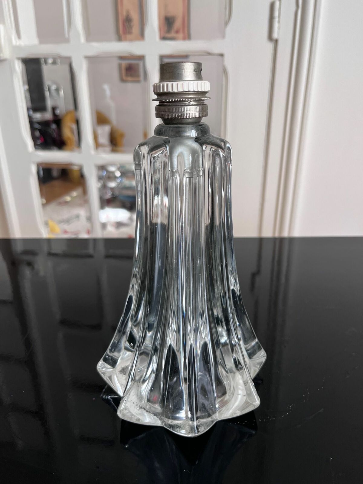 Crystal Lamp Pierre D'avesn, 1950s photo furniture