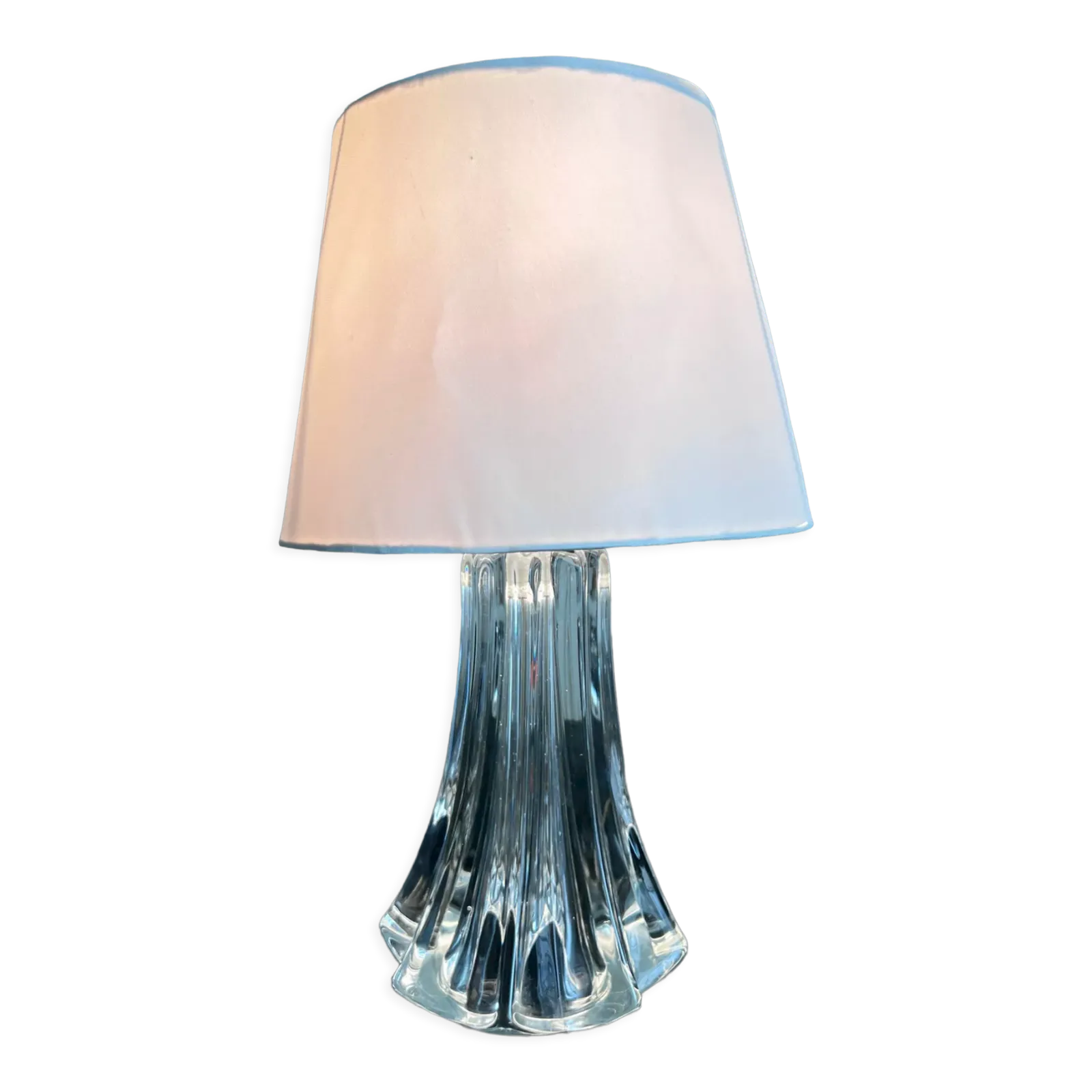 Crystal Lamp Pierre D'avesn, 1950s photo Lighting