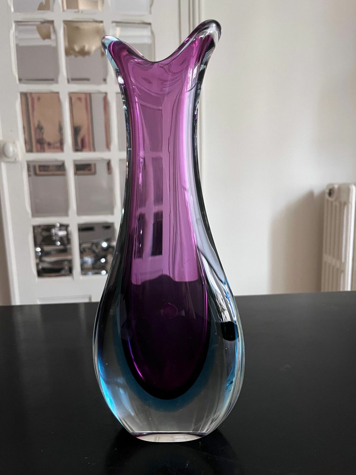 Sommerso Vase In Murano Glass, 1900s photo 295.12