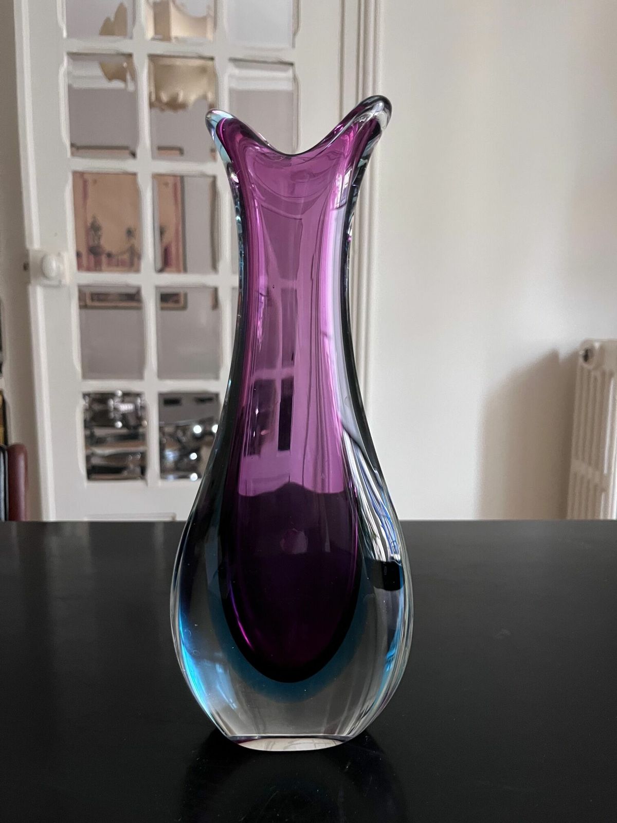 Sommerso Vase In Murano Glass, 1900s photo buy