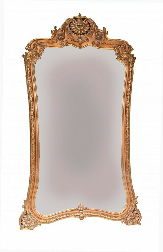 Xl Gilt Pier Mirror French Louis XV 2 Metres