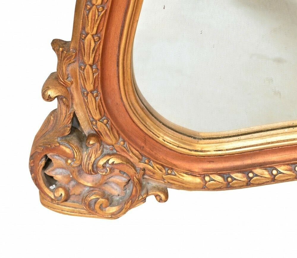 Xl Gilt Pier Mirror French Louis XV 2 Metres photo vintage
