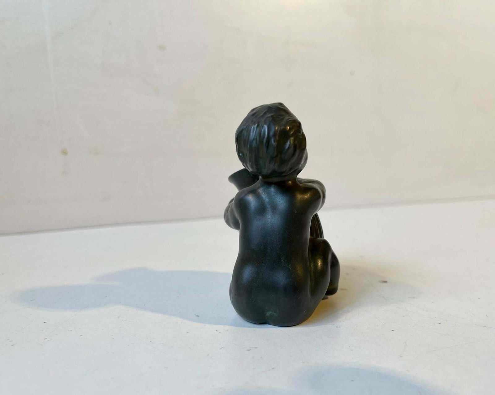 Just Andersen Baby Girl Figurine With Pen Holder, 1930s Art Deco photo 388.0