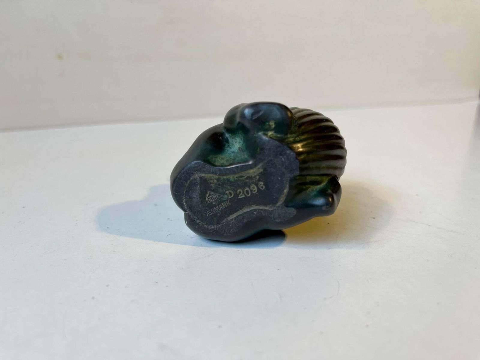 Just Andersen Baby Girl Figurine With Pen Holder, 1930s Art Deco photo vinterior