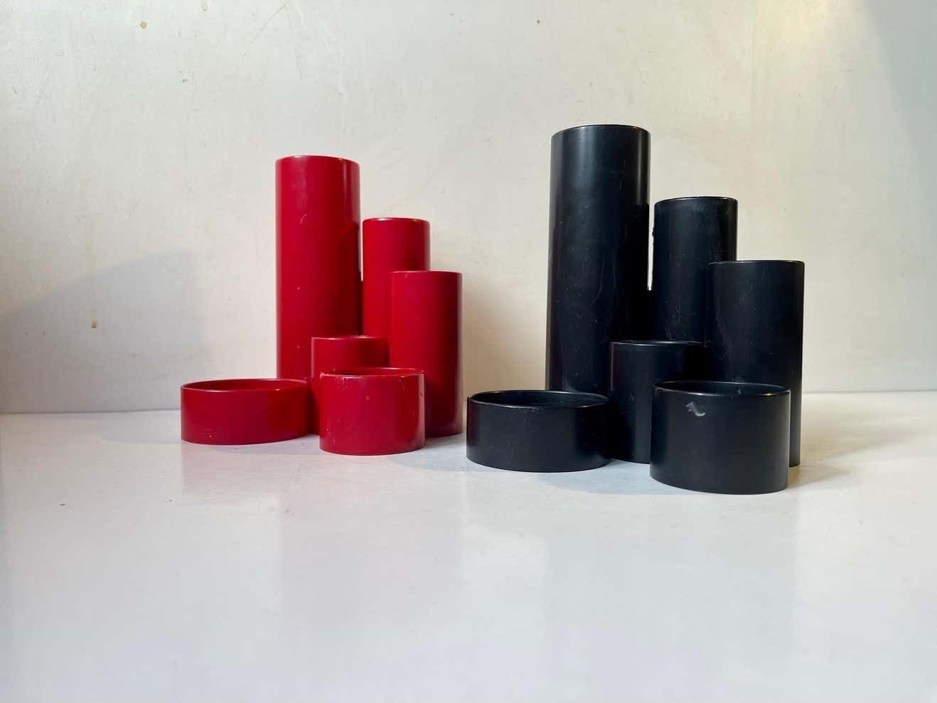 Swiss Modern Desk Organizers, Pencil Holders By Pentex, 1970s photo for sale