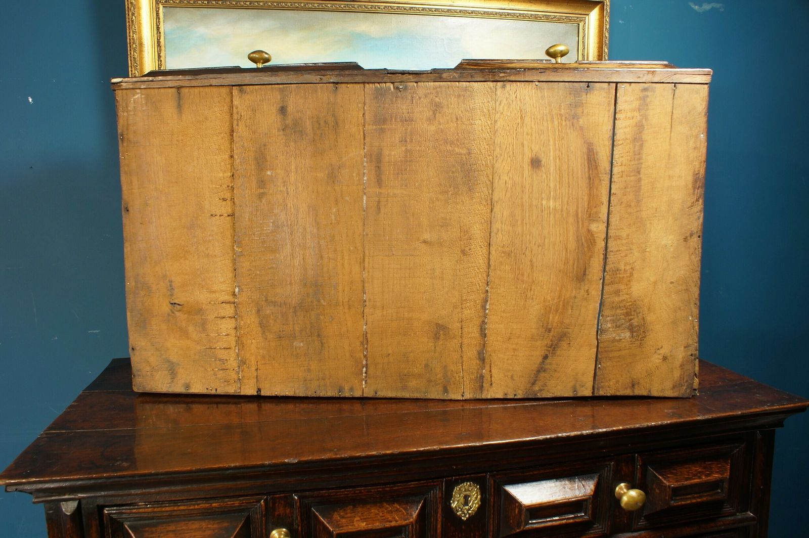 17th Century Moulded Chest Of Drawers photo vintage