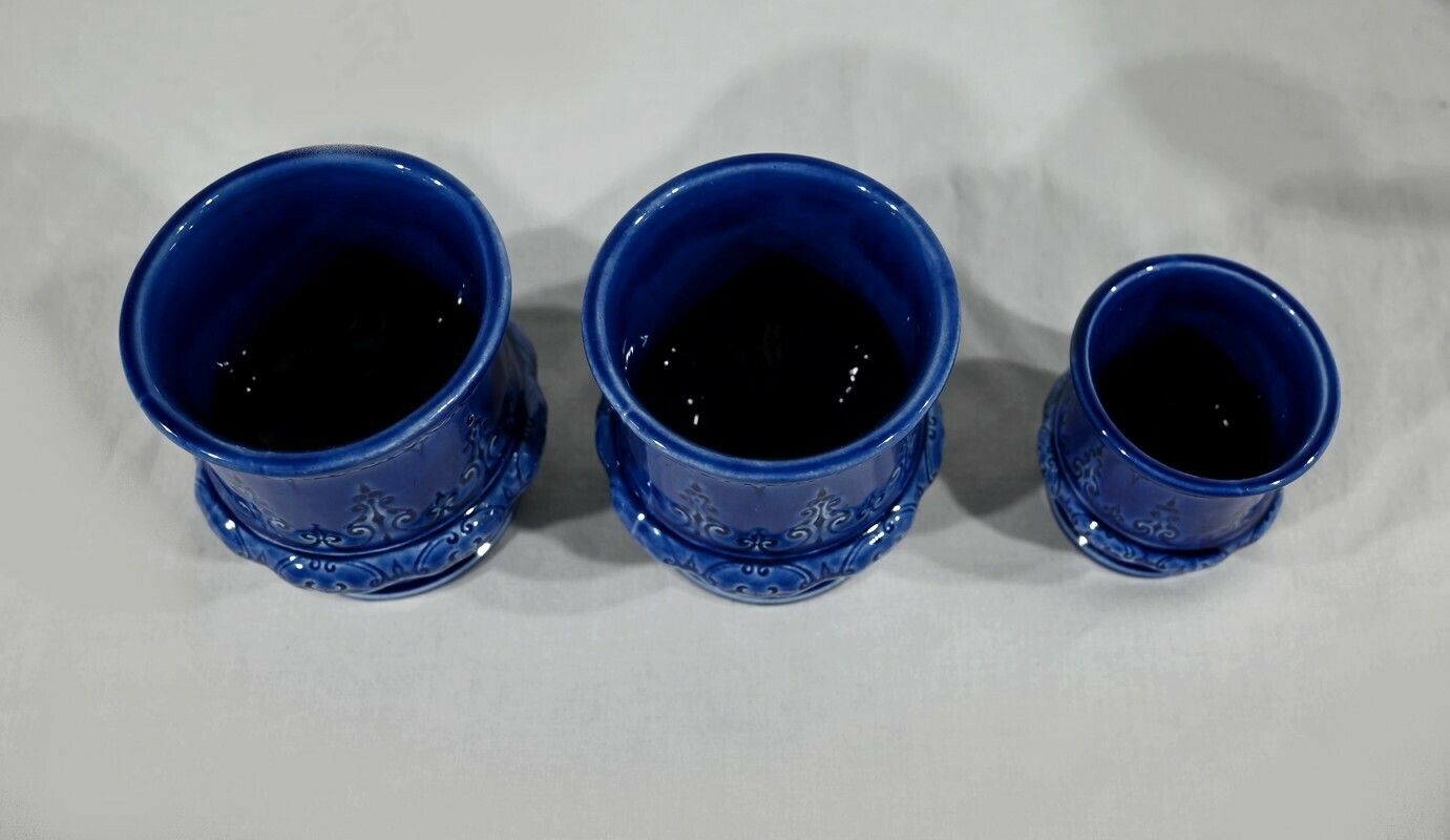 photo vintage Rare 5 Piece Earthenware Service From Choisy Le Roy, Hauttin Boulenger & Cie, Early 20th Century