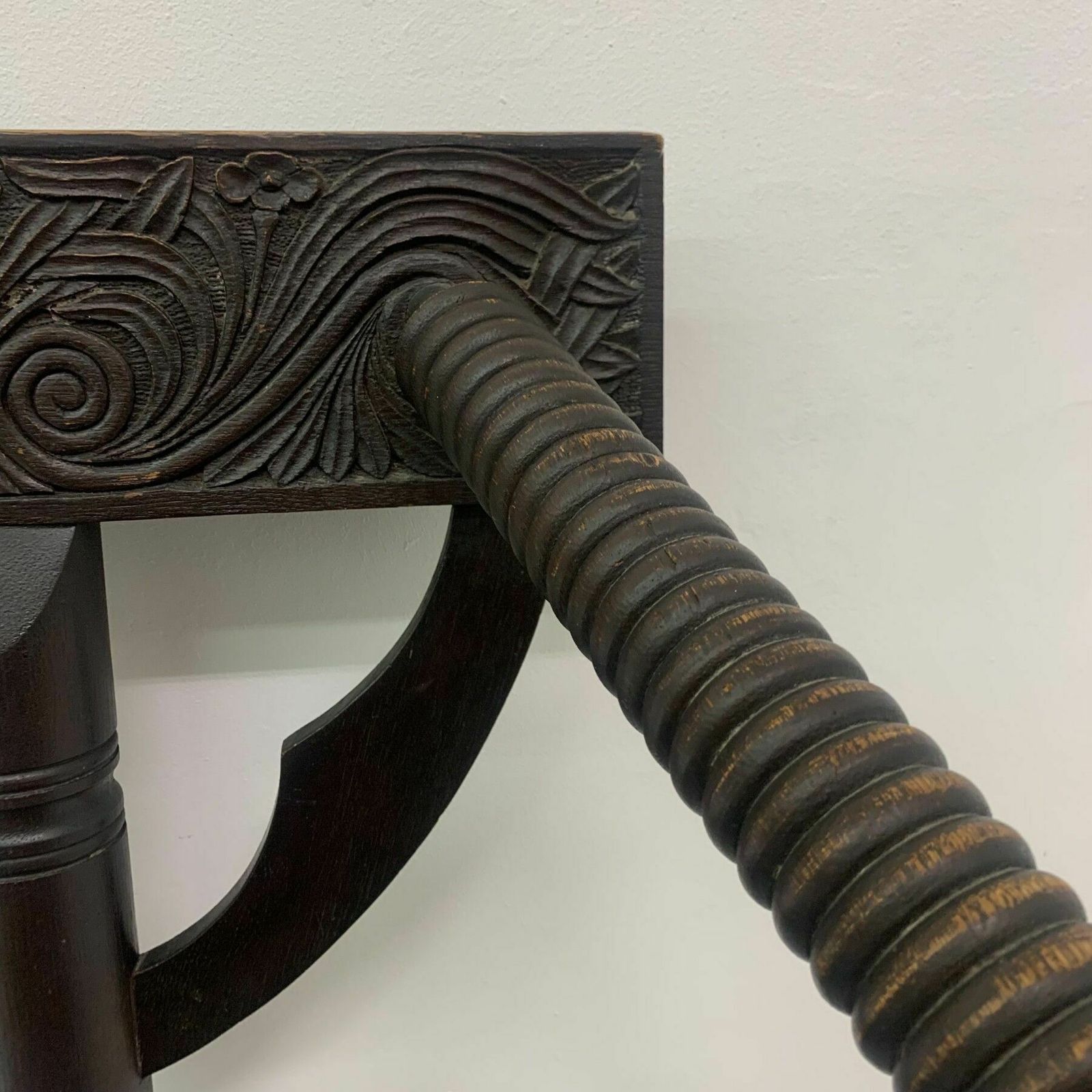 Zweedse Munk Driepoot Fauteuil In Massief Eiken, Ca. Jaren 1960 photo buy