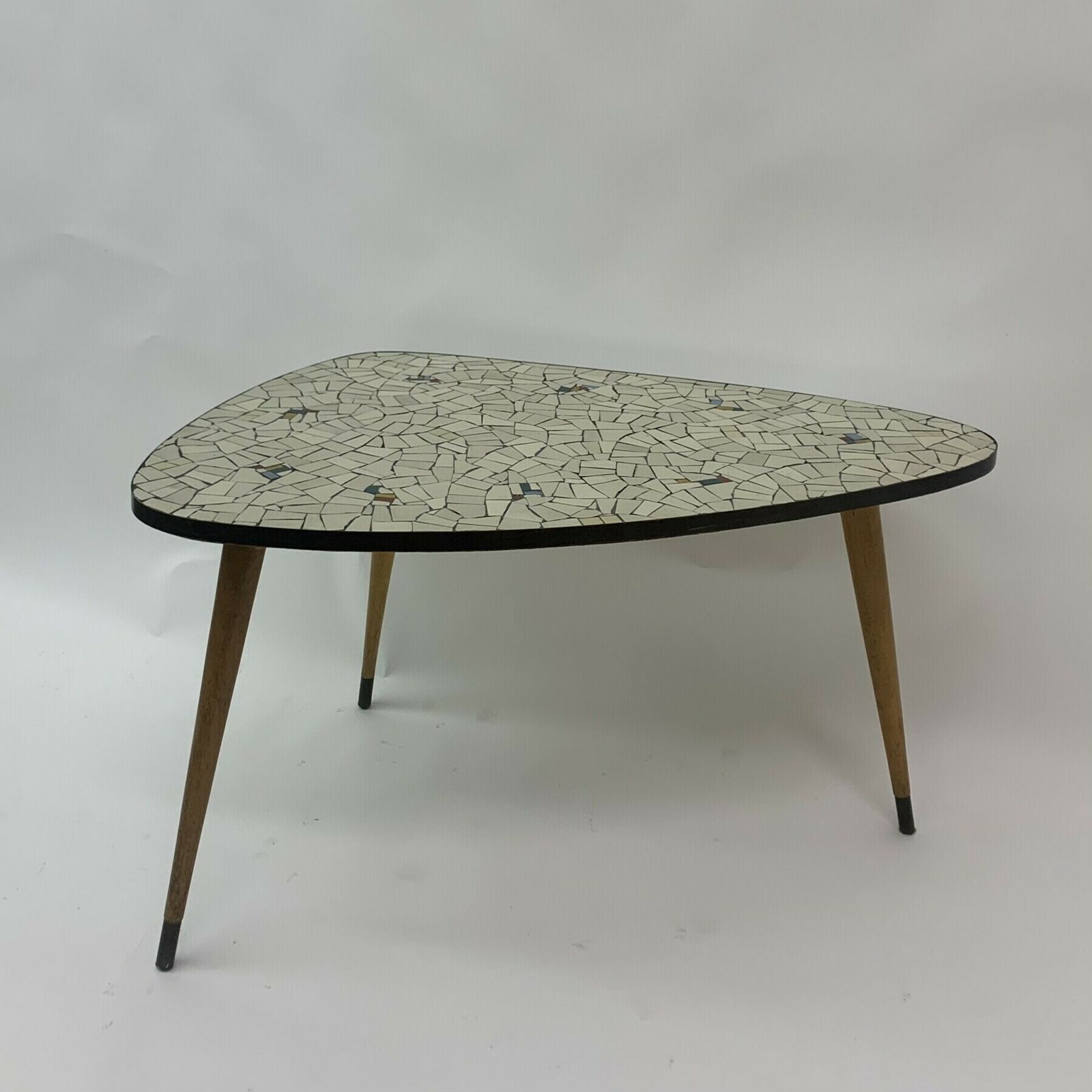 Mid Century Mozaïek Salontafel / Bijzettafel, Ca. Jaren 1960