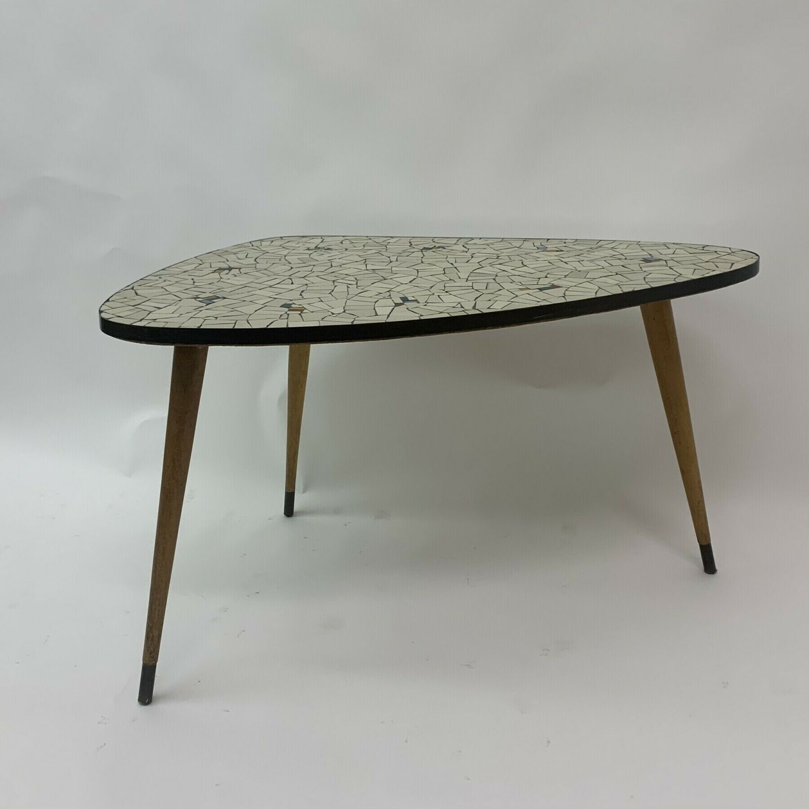 Mid Century Mozaïek Salontafel / Bijzettafel, Ca. Jaren 1960 photo for sale