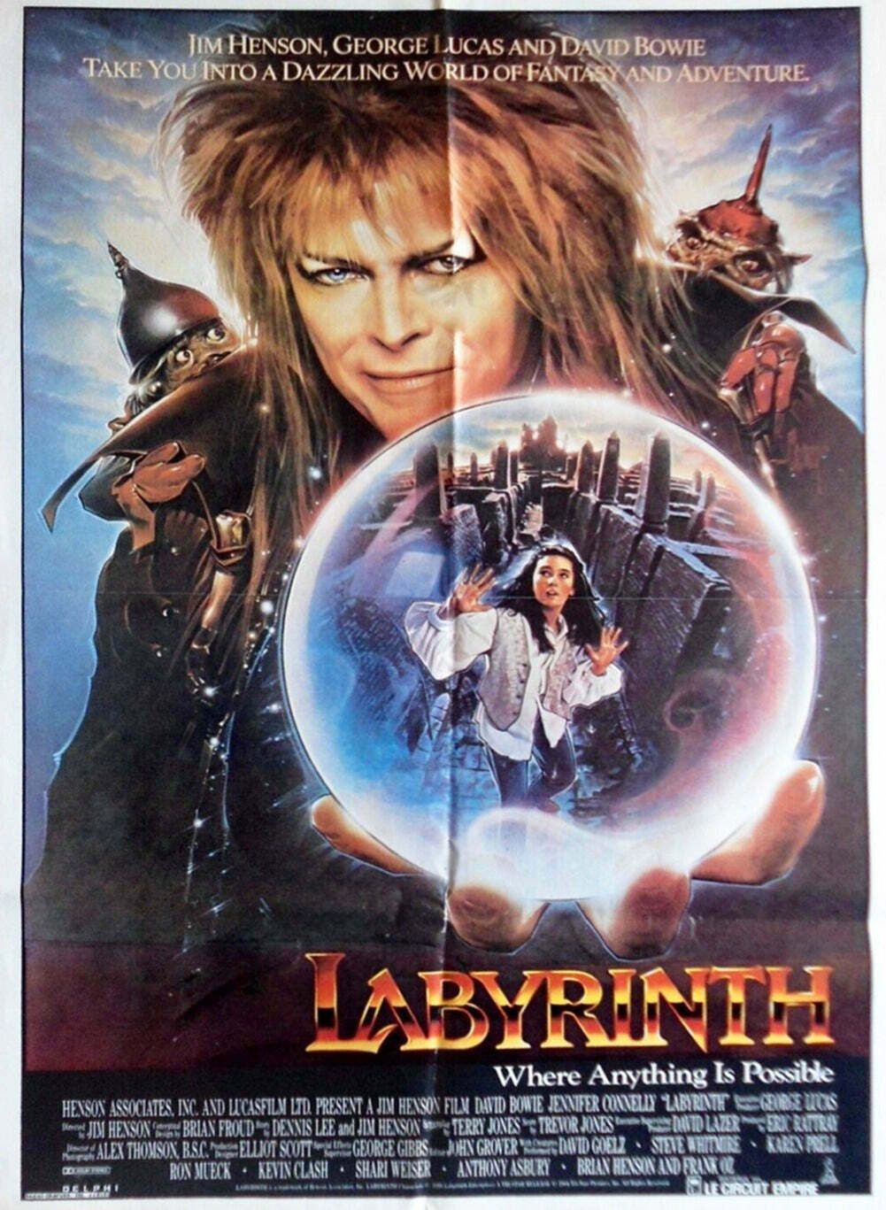 Labyrinth Original Vintage Poster