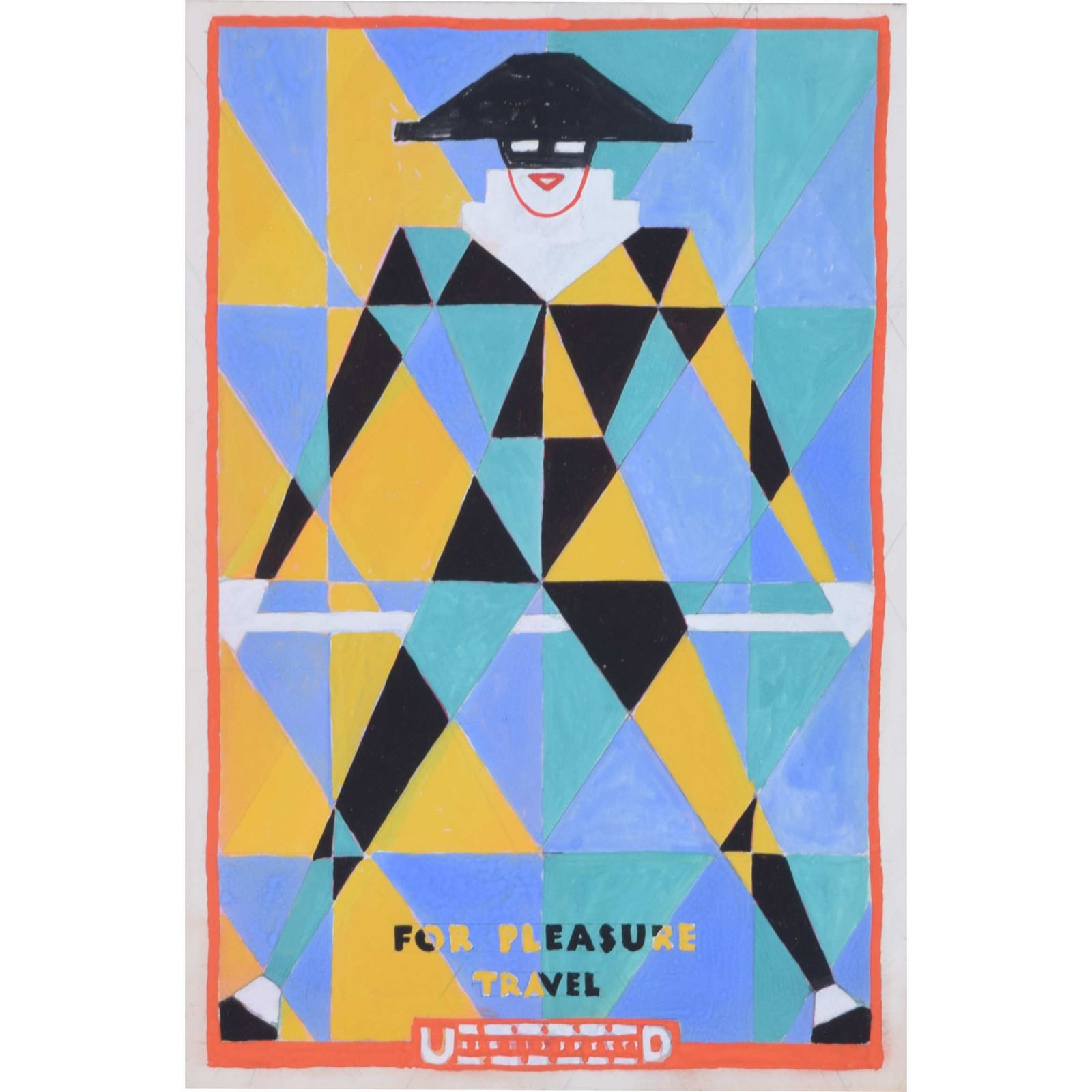 Gerald Mac Spink (Flourished 1920 – 1940) For Pleasure, Travel By Underground (C. 1930)