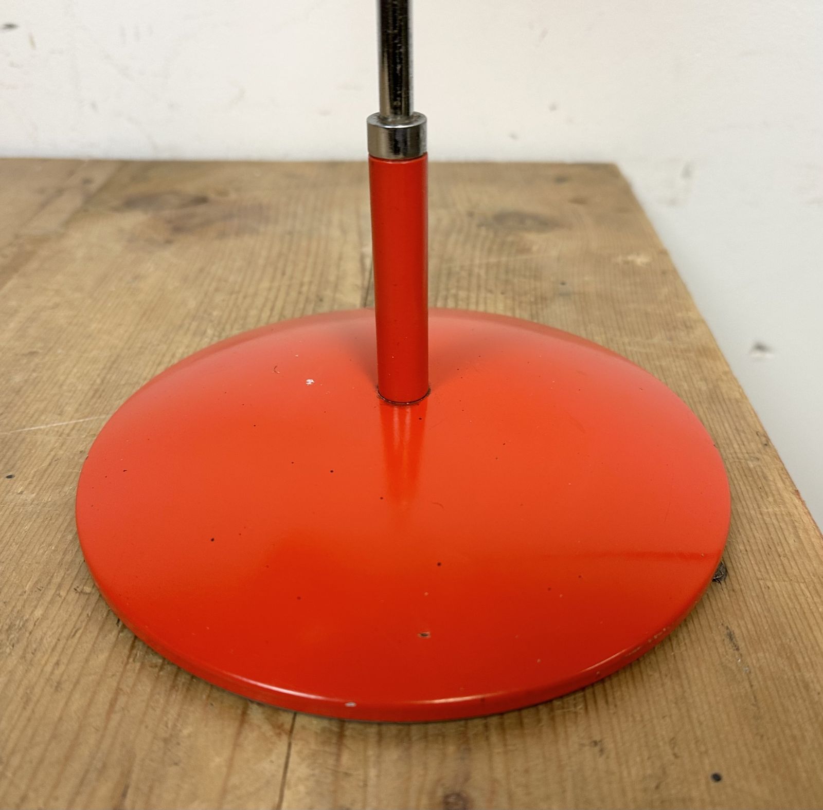 Red Table Lamp By Josef Hurka For Napako, 1960s photo 179.0