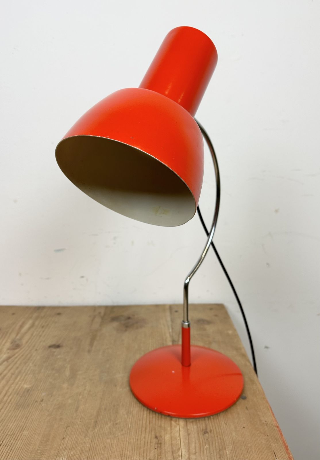 Lighting Red Table Lamp By Josef Hurka For Napako, 1960s photo