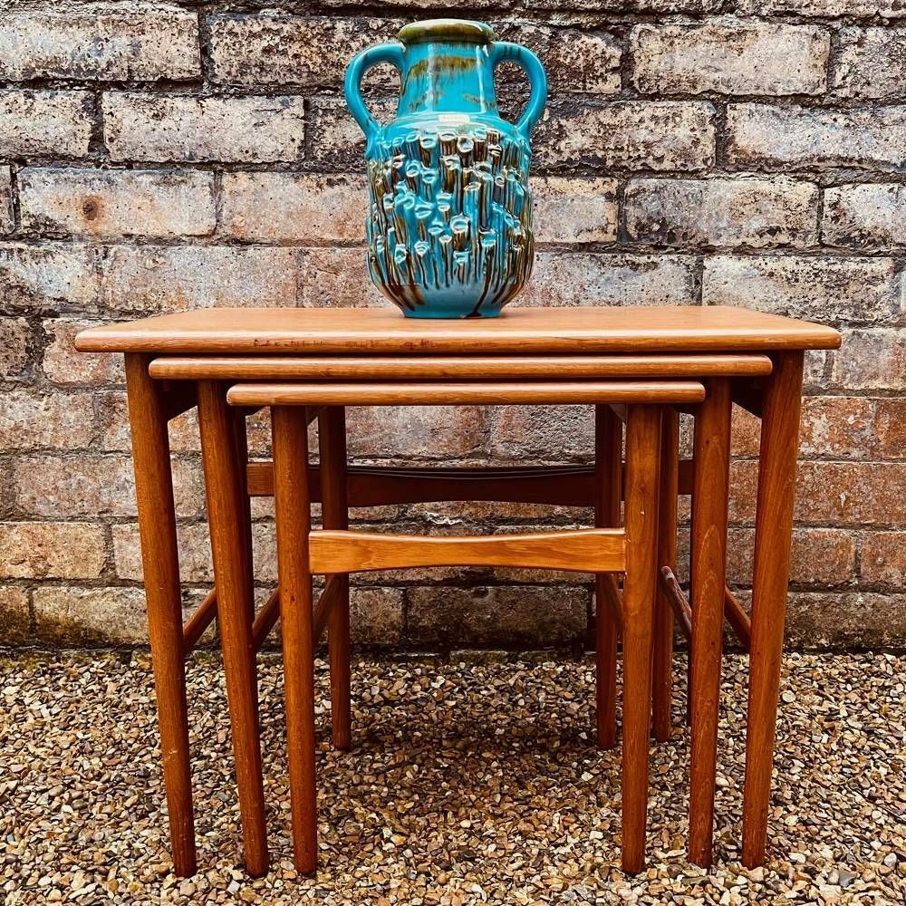 Kai Kristiansen For Mh Møbler Nest Of Tables, Denmark C1960
