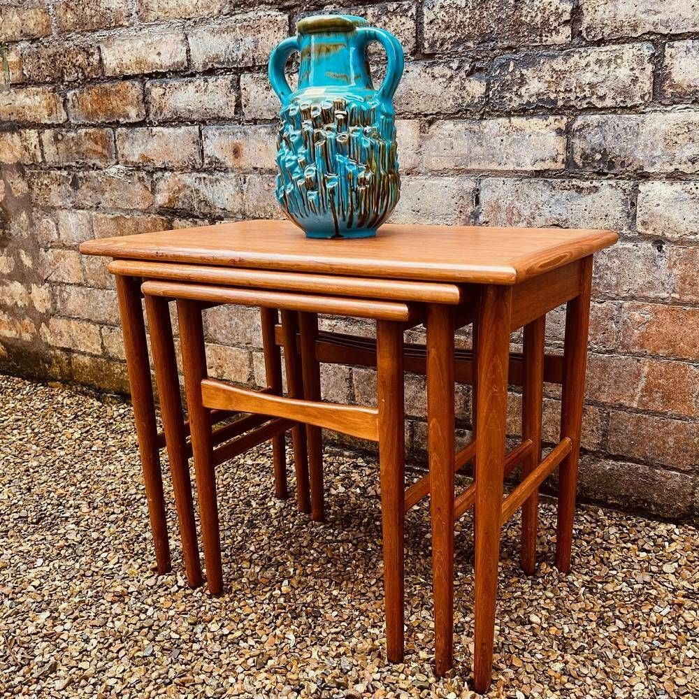 Kai Kristiansen For Mh Møbler Nest Of Tables, Denmark C1960 photo Furniture