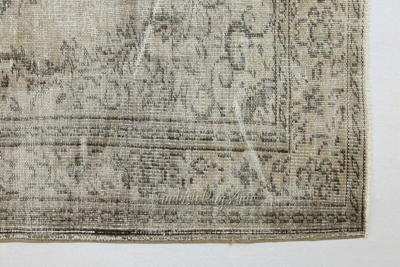5.3x8.7 Ft, Turkish Rug, Vintage Rug, Area Rug, Oushak Rug, Wool Rug, Room Decor, Floral, Living Room Rug, Handmade, Distressed, Faded photo buy