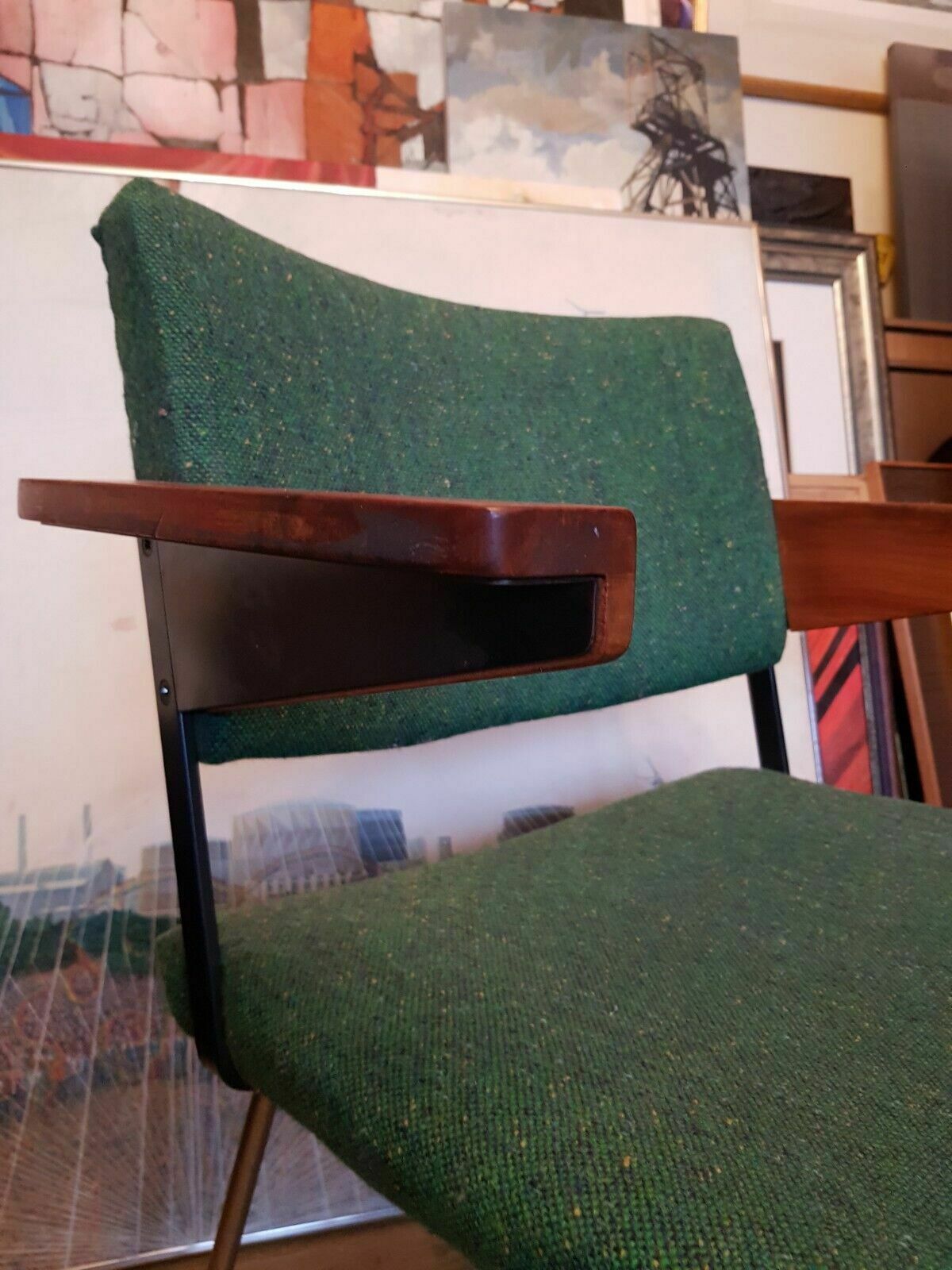 Vintage Armchair Model 1265 By Cordemeyer For Gispen, Netherlands 1963 Rietveld photo vinterior