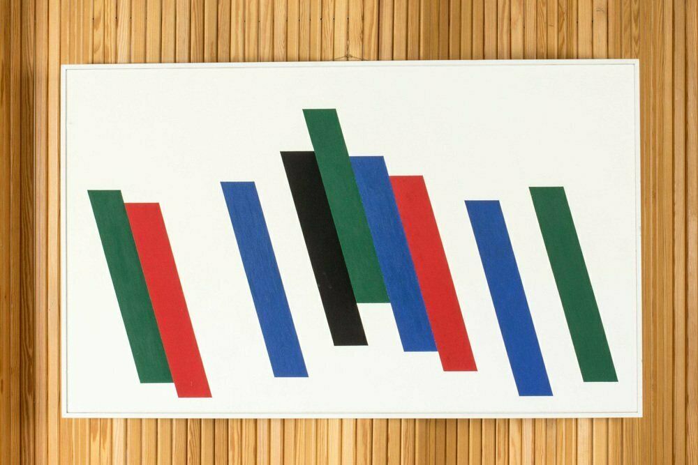 Lars Erik Falk, Painting H, 1987, Oil On Panel
