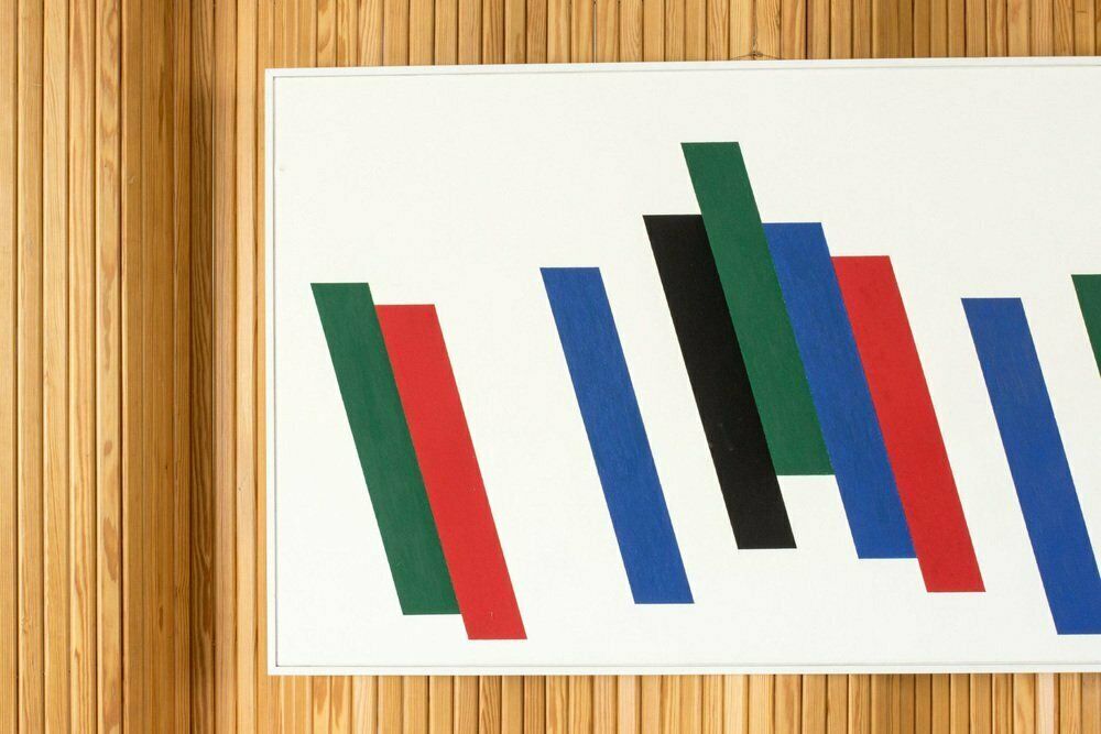 Lars Erik Falk, Painting H, 1987, Oil On Panel photo for sale