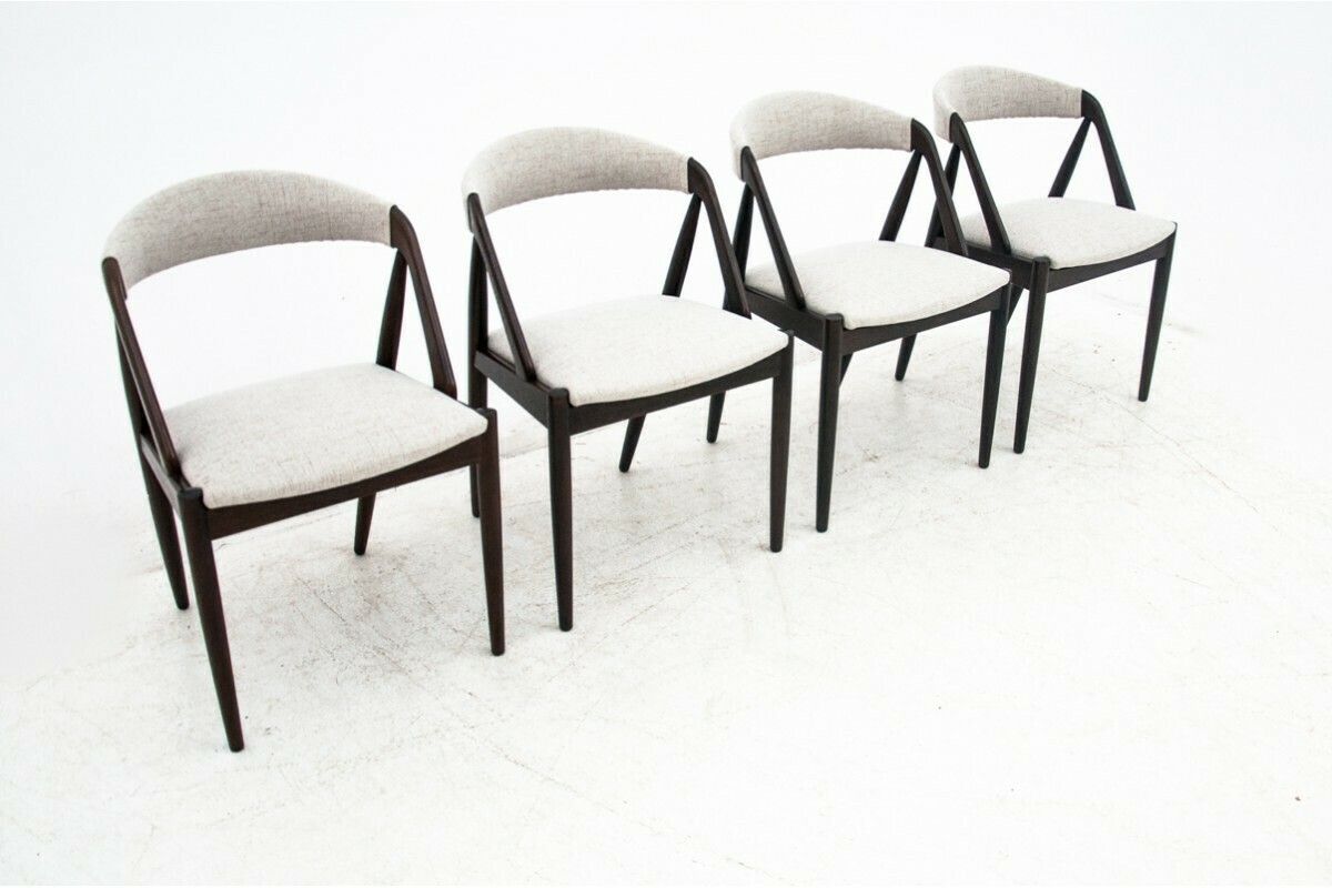 Chairs By Kai Kristiansen, Model 31, Denmark, 1960s photo for sale