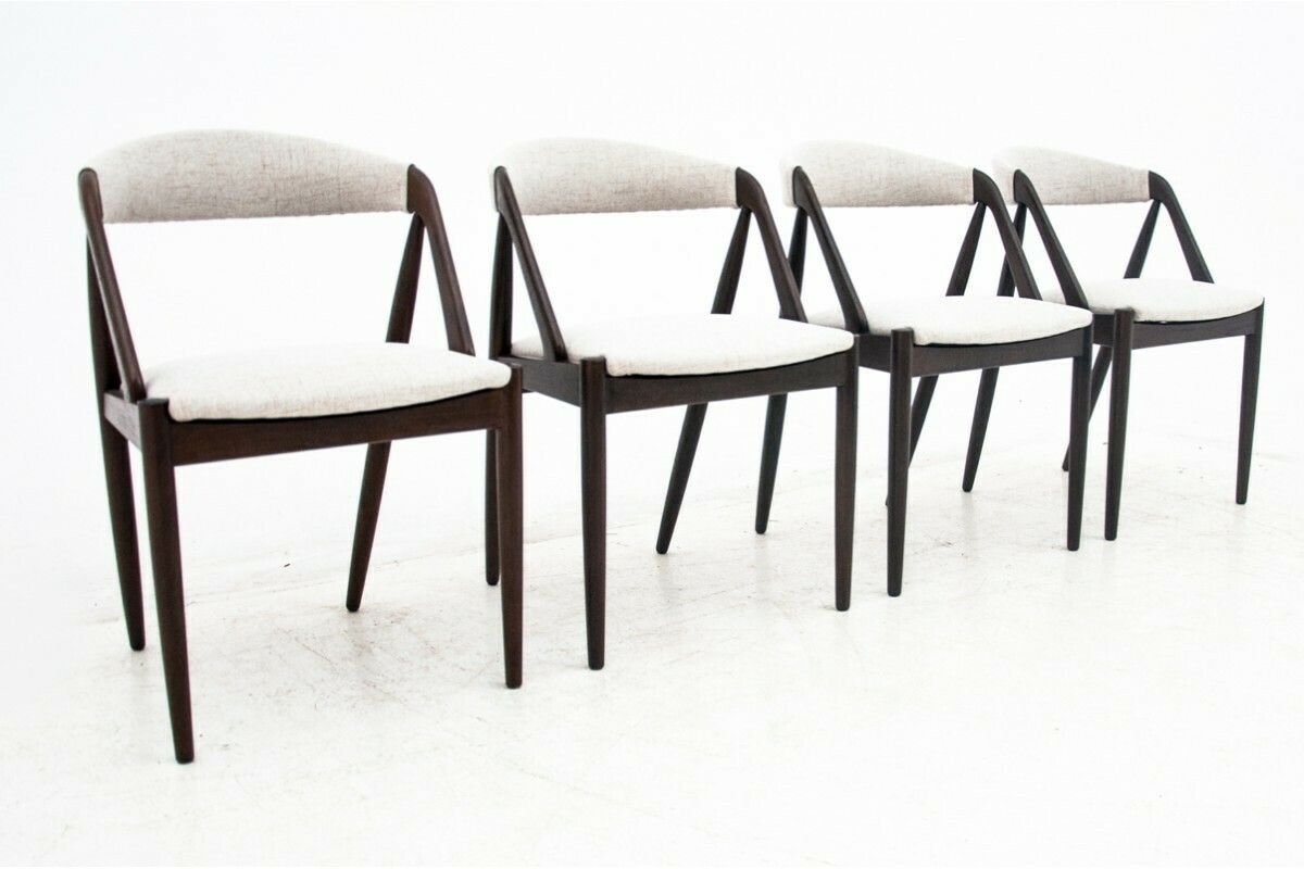 Chairs By Kai Kristiansen, Model 31, Denmark, 1960s photo Furniture